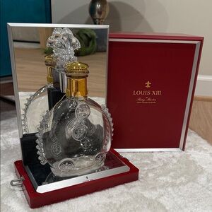 Louis XIII Remy Martin Crystal Decanter & Box